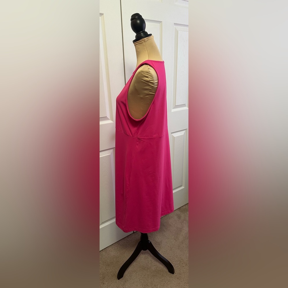 Eddie Bauer Fuchsia Midi Dress - Picture 3 of 6